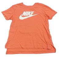 Korálové tričko s logem Nike