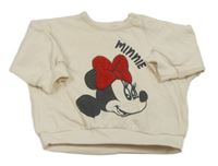 Krémová mikina s Minnie George