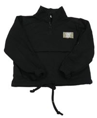 Čierna mikina s nášivkou