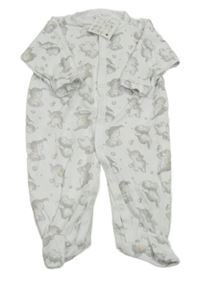 Nové - Bílý overal se slony