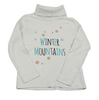 Biely rolák s nápisom a vločkami Lupilu