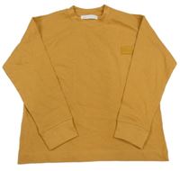 Hnedá mikina s nášivkou Zara