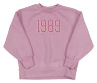 Ružová mikina s číslom Matalan