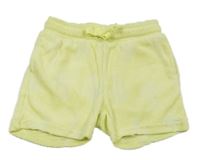 Žlté froté kraťasy s palmami Kiki&Koko