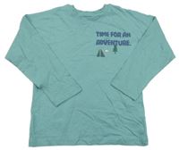 Zelené triko s nápisem a stanem George