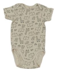 Světlebéžové body se zvířaty H&M