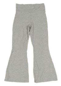 Šedé melírované flare legíny Primark