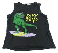 Antracitové tielko s dinem H&M