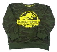 Khaki army mikina s Jurským světem 
