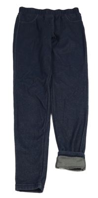 Tmavomodré zateplené tregíny YIGGA