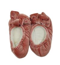 Nové - ružové domáceé papučky s mašlou Dunnes vel. 23-24