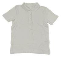Biele polo tričko dunnes