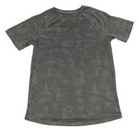 Sivé športové army tričko Primark