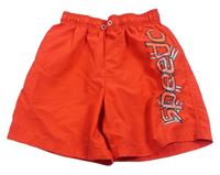 Červené plážové kraťasy s logom zn. Speedo