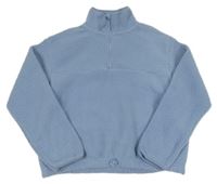 Svetlomodrá huňatá mikina Primark