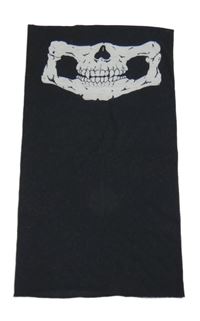 Černý multifunkční nákrčník - kostra