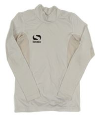 Biele funkčné tričko s logom Sondico