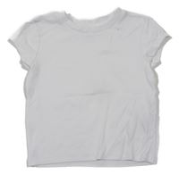 Biele crop tričko H&M