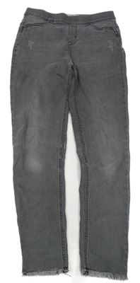 Šedé džegíny s prošoupáním Denim Co.