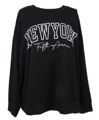 Dámská černá mikina s nápisem TU