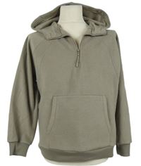 Dámská béžová fleecová mikina s kapucí F&F