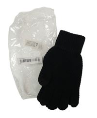 Nové - Pánské černé prstové rukavice