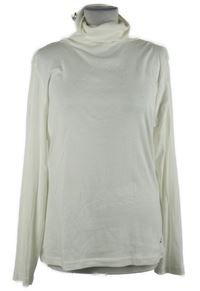 Dámske smotanové tričko s rolákom