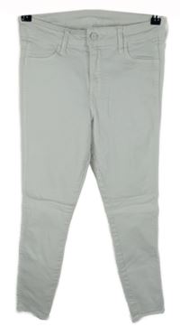 Dámské bílé skinny rifle H&M