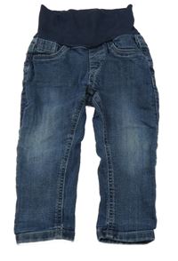 Tmavomodré rifle s úpletovým pasem S. Oliver