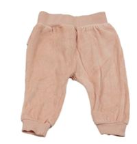 Světlerůžové sametové kalhoty Zeeman