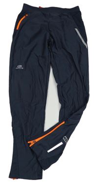 Tmavomodré sportovní kalhoty Decathlon