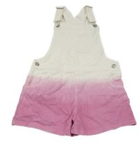 Bílo-růžové riflové kraťasy s laclem F&F