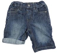 Tmavomodré riflové kraťasy Denim Co.