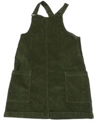 Khaki manšetrové šaty s vreckami George