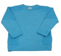 Azurový sveter s písmeny River Island