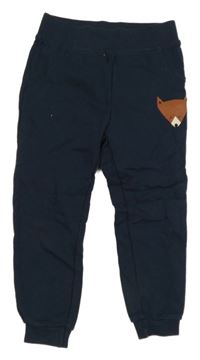 Tmavomodré tepláky s líškou Lupilu