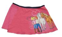 Růžová plavková sukně - Bibi a Tina