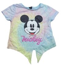 Farebné crop tričko s Mickeym zn. Primark