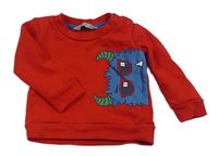 Červená mikina s príšerkou Primark