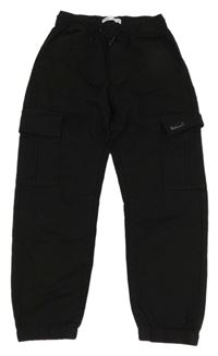 Černé cargo tepláky Zara