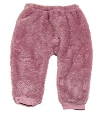 Ružové chlpaté nohavice LC Waikiki