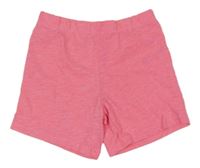Neónově ružové bavlnené kraťasy Mothercare