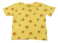 Žlté tričko so sluníčky Primark
