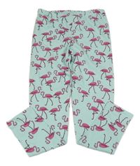 Mátové legíny s plameňáky Tu