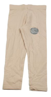 Nové - světlepudrové legíny Nutmeg