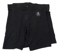 Nové - 2x - černé legínové kraťasy F&F