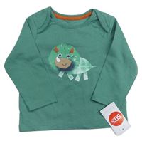 Zelené tričko s dinosaurom Mothercare