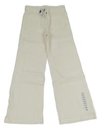 Nové - Smetanové wide leg rifle Dunnes