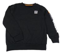 Černá mikina s potiskem F&F