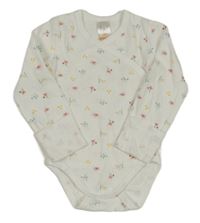 Biele kvetované zavinovací body Pusblu